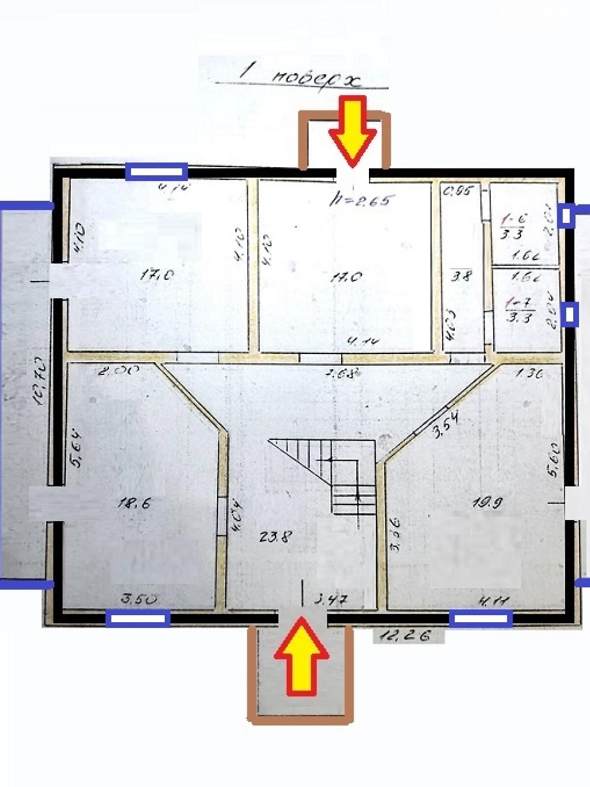 триповерховий будинок з опаленням, 308 кв. м, кирпич. Продаж у Східниці фото 1