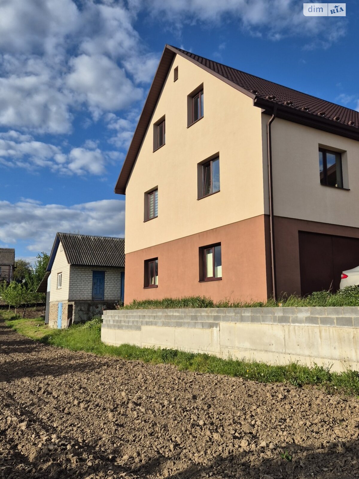 одноповерховий будинок з мансардою, 168.1 кв. м, піноблок. Продаж у Шпанові фото 1