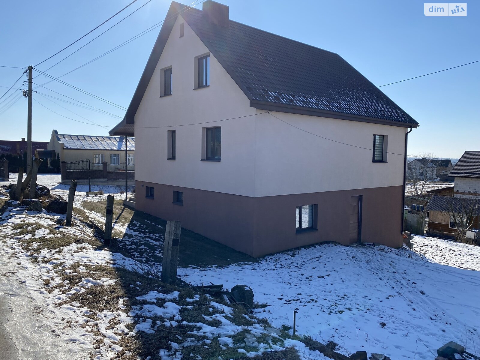 двухэтажный дом с гаражом, 110 кв. м, кирпич. Продажа в Шпанове фото 1 двухэтажный дом с гаражом, 110 кв. м, кирпич. Продажа в Шпанове фото 1