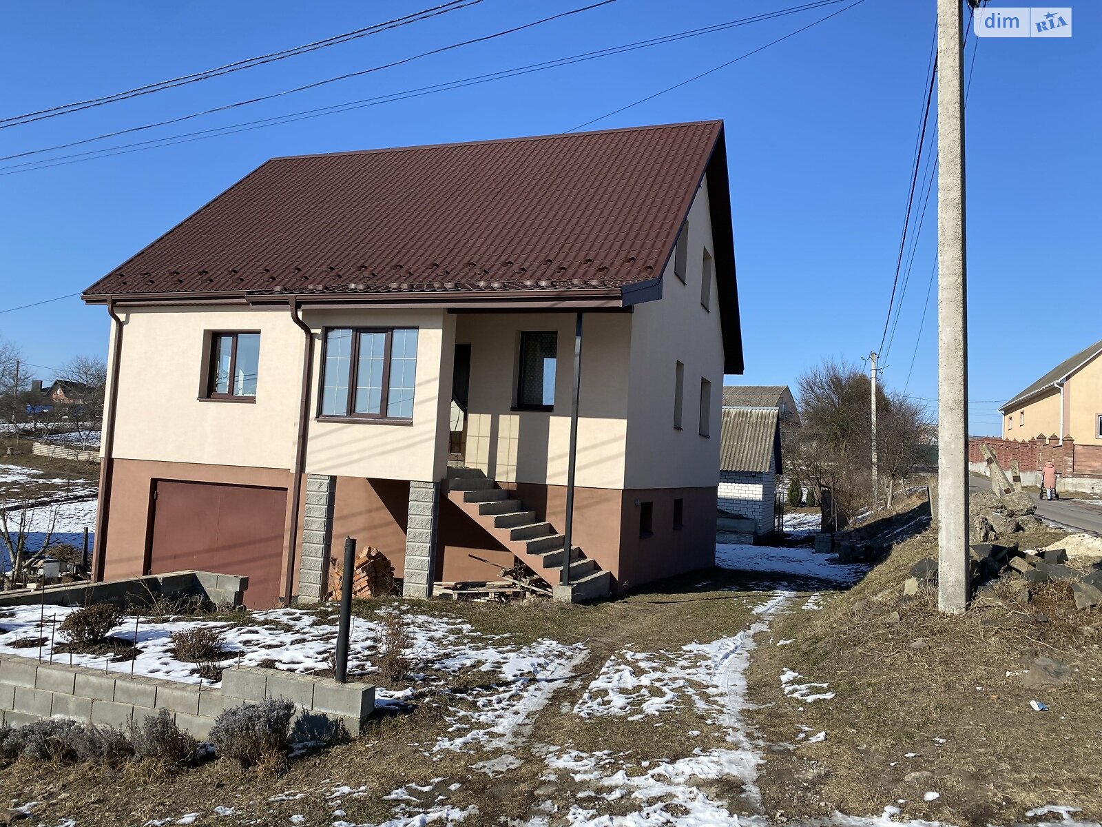 двухэтажный дом с гаражом, 110 кв. м, кирпич. Продажа в Шпанове фото 1 двухэтажный дом с гаражом, 110 кв. м, кирпич. Продажа в Шпанове фото 1