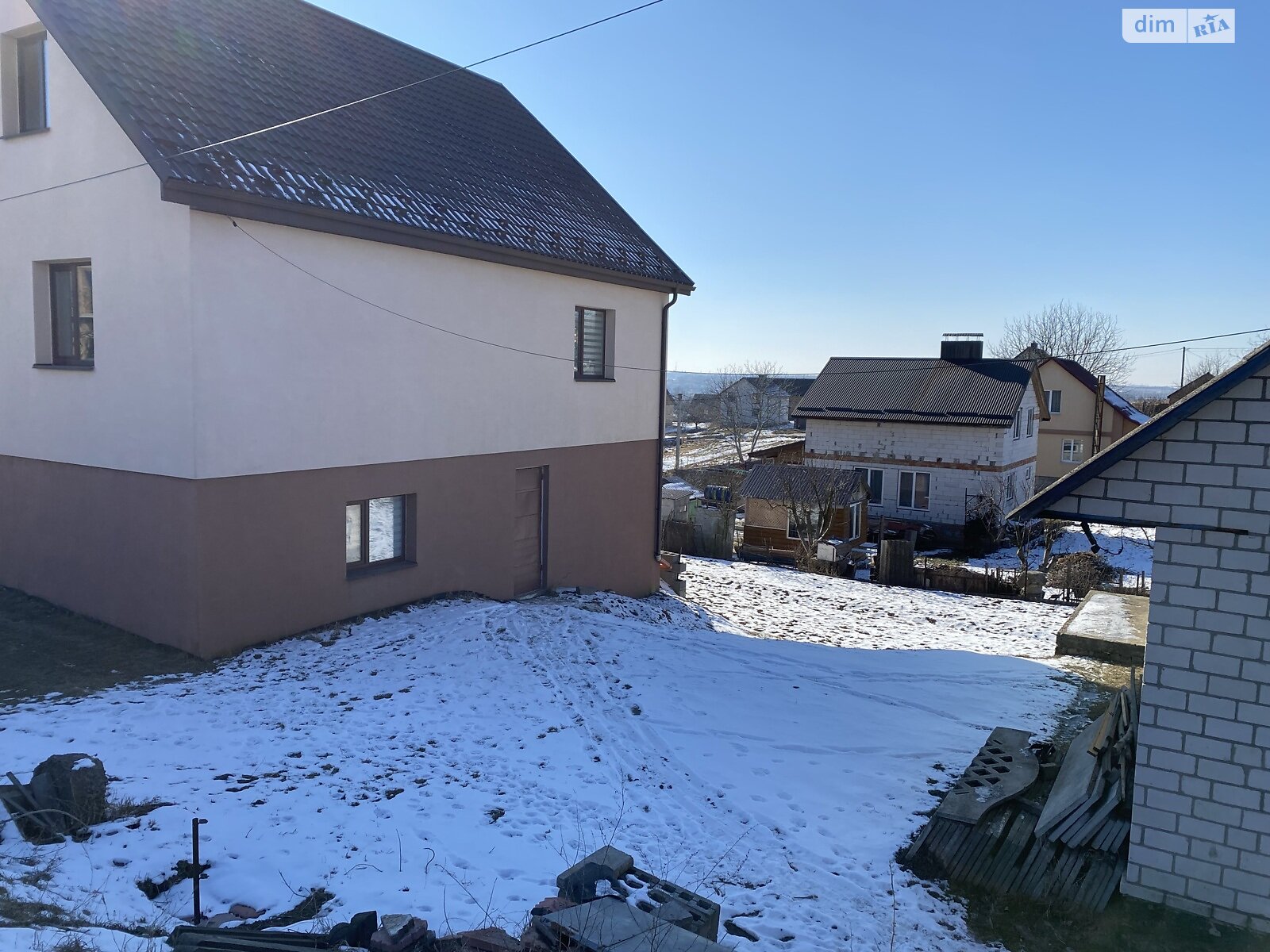 двухэтажный дом с гаражом, 110 кв. м, кирпич. Продажа в Шпанове фото 1 двухэтажный дом с гаражом, 110 кв. м, кирпич. Продажа в Шпанове фото 1