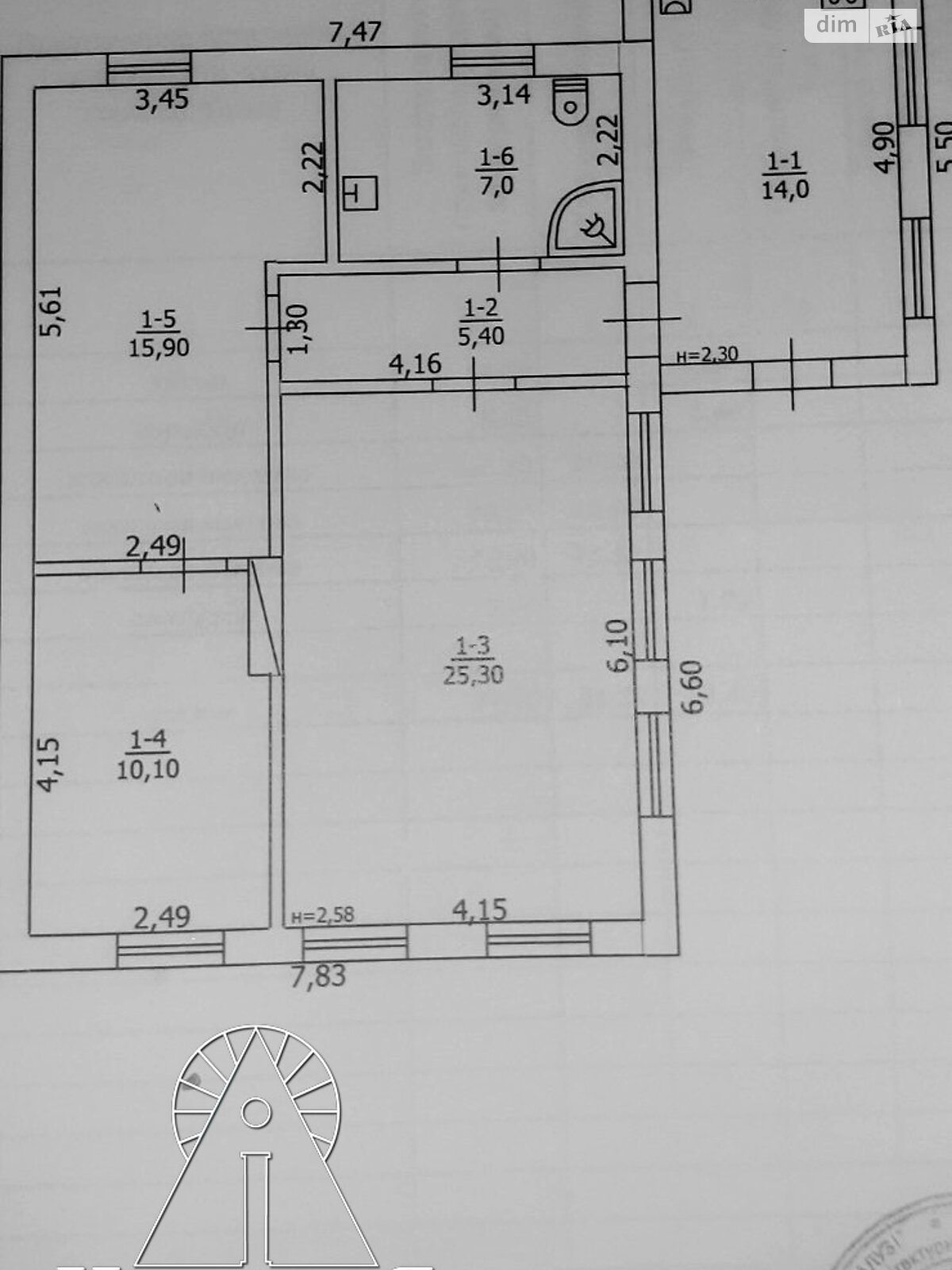 одноповерховий будинок веранда, 78 кв. м, цегла. Продаж у Шпендівці фото 1