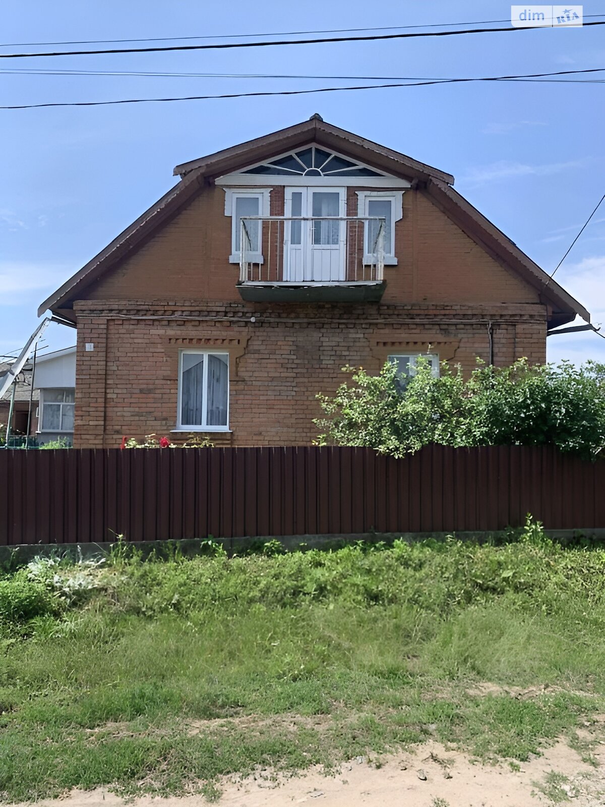 одноповерховий будинок з балконом, 75 кв. м, цегла. Продаж у Шумівцях фото 1