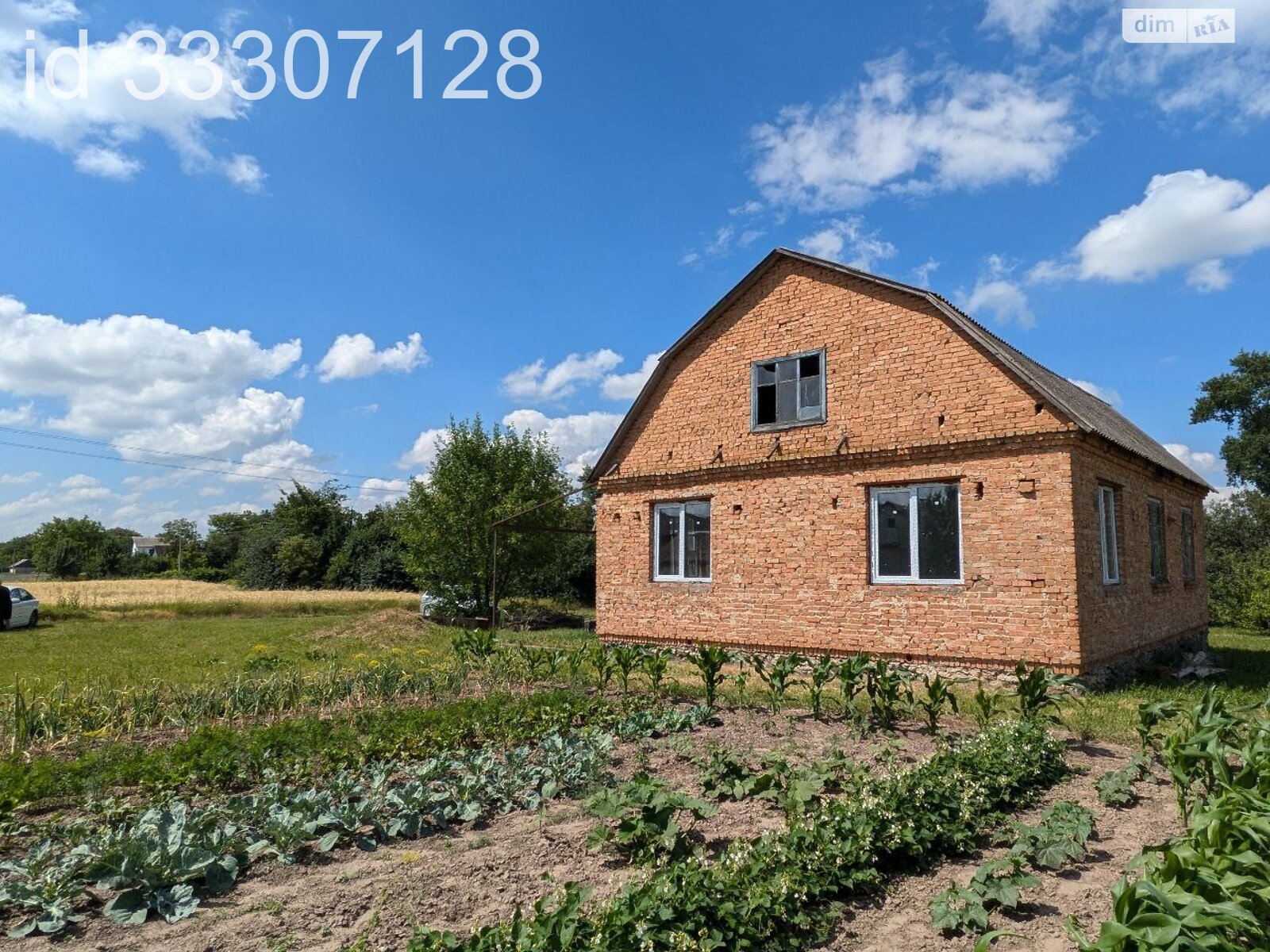 одноэтажный дом с верандой, 99.6 кв. м, кирпич. Продажа в Синеве фото 1