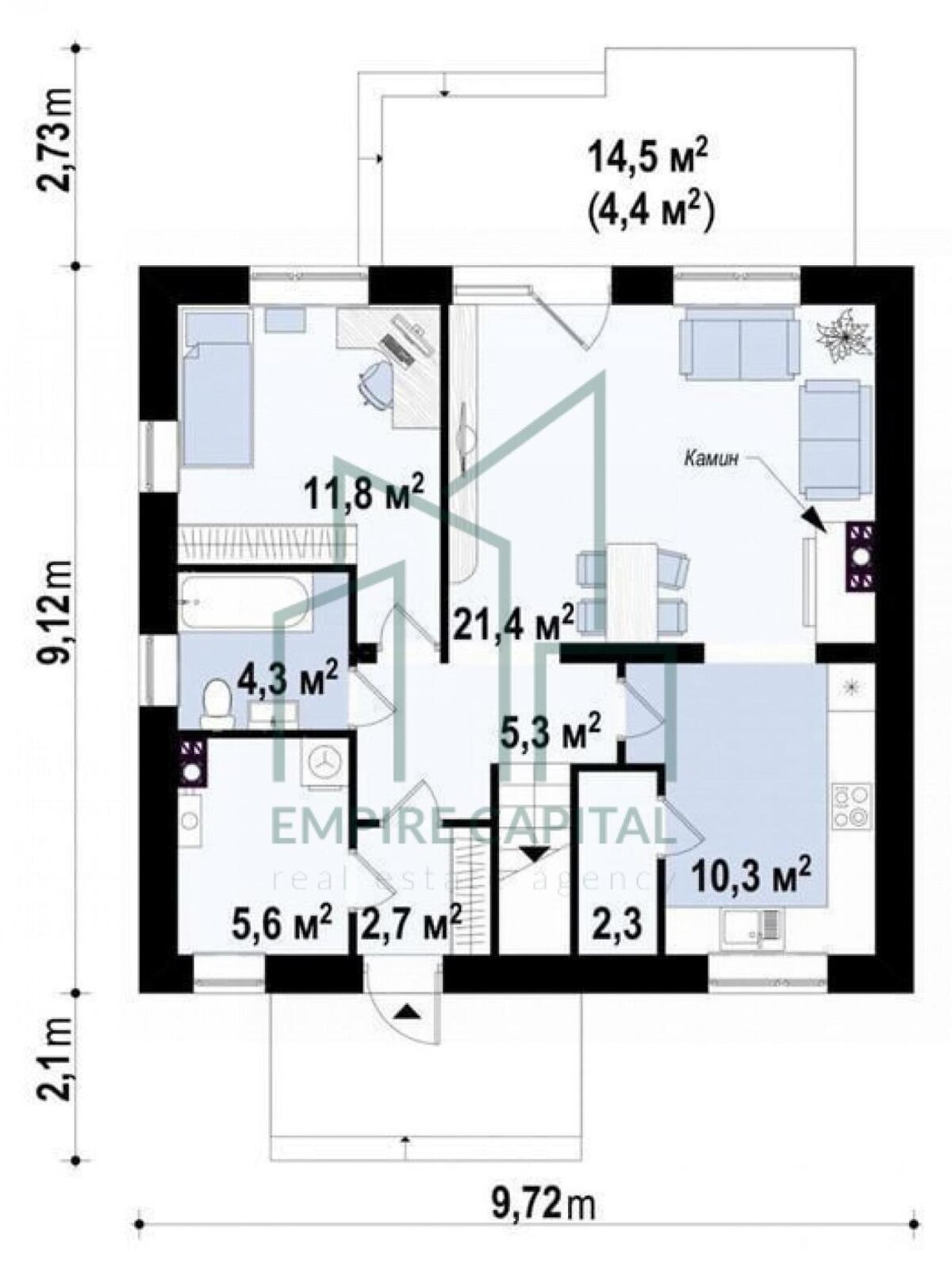 двоповерховий будинок, 145 кв. м, кирпич. Продаж у Скнилові фото 1