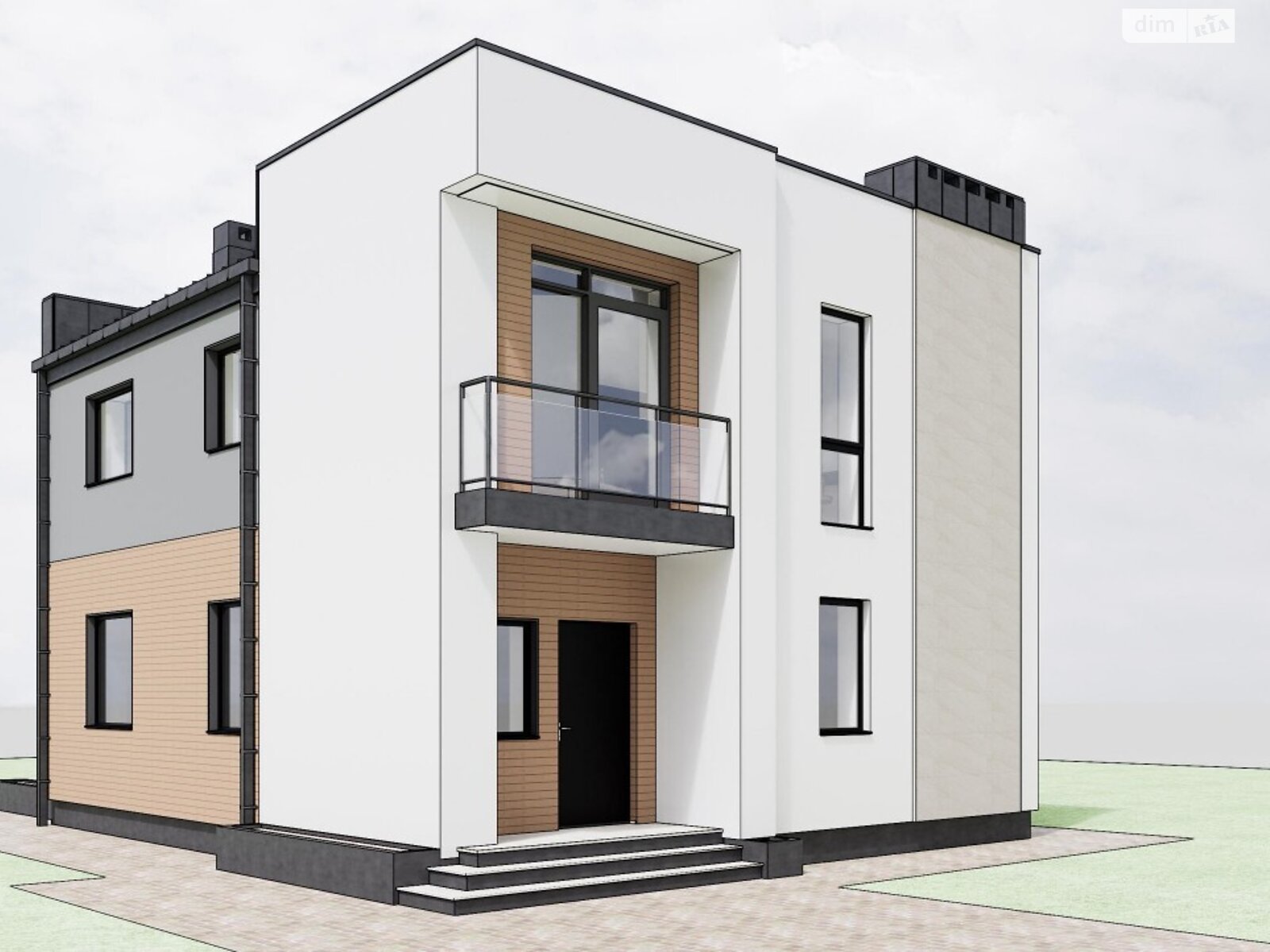 двухэтажный дом с отоплением, 144 кв. м, кирпич. Продажа в Скнилове фото 1 двухэтажный дом с отоплением, 144 кв. м, кирпич. Продажа в Скнилове фото 1