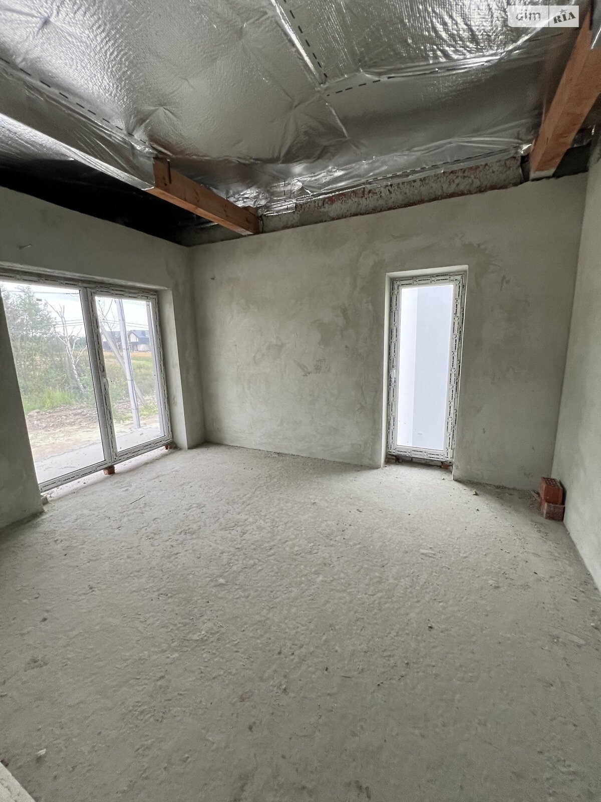 двухэтажный дом с балконом, 142 кв. м, кирпич. Продажа в Скнилове фото 1