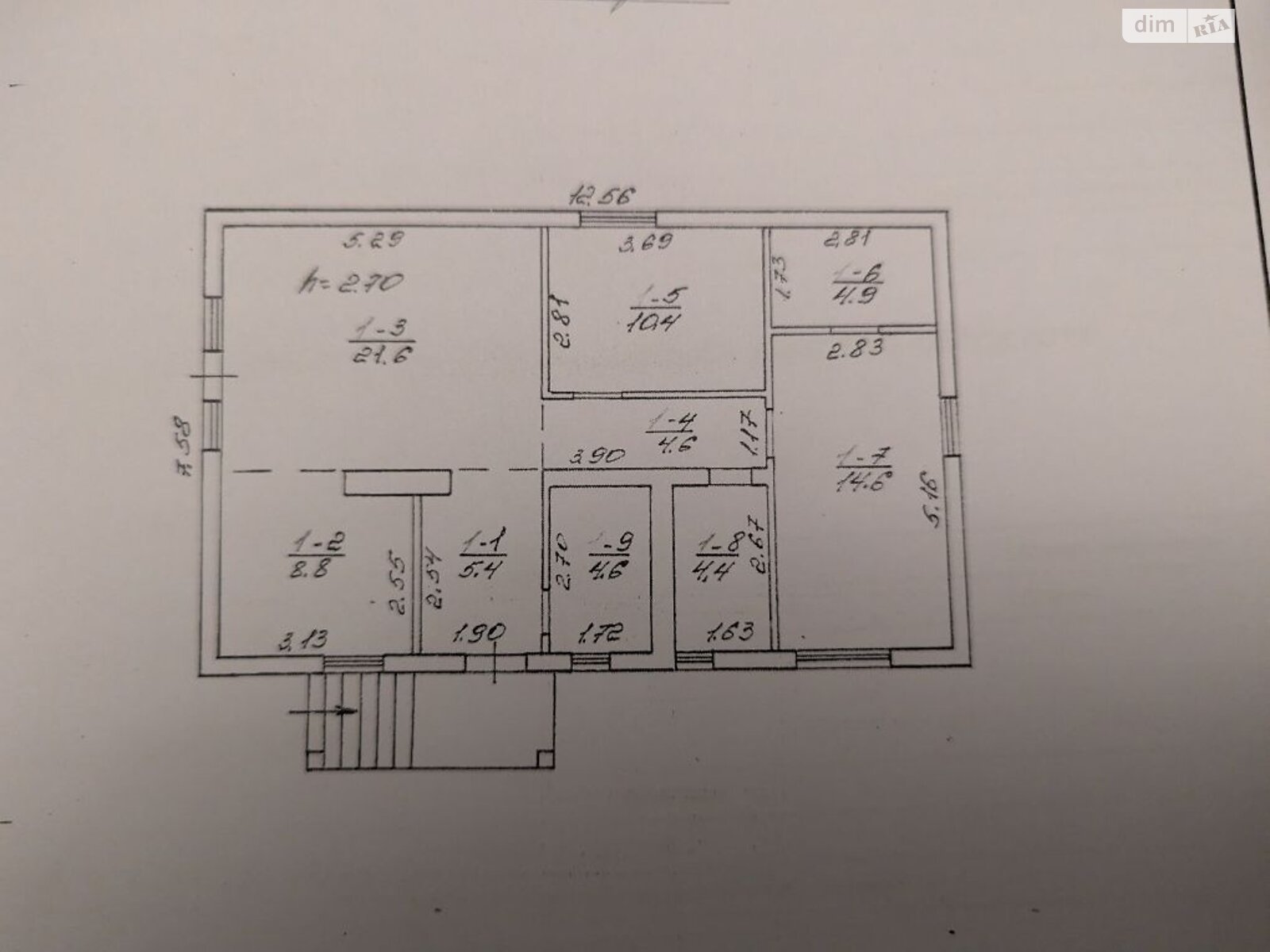 одноэтажный дом, 79.3 кв. м, кирпич. Продажа в Скнилове фото 1 одноэтажный дом, 79.3 кв. м, кирпич. Продажа в Скнилове фото 1
