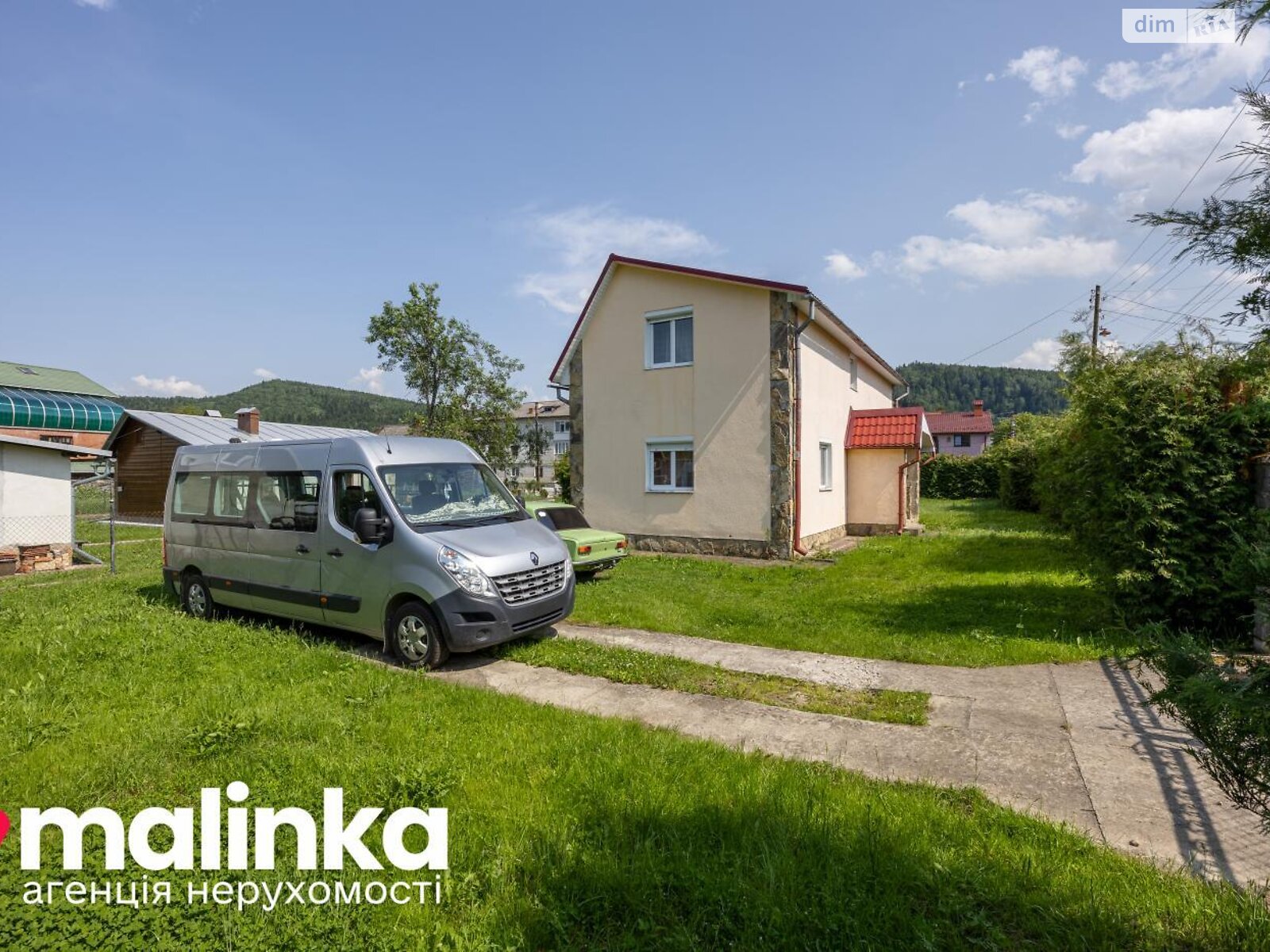 двоповерховий будинок з верандою, 125.7 кв. м, шлакоблок. Продаж у Сколе фото 1 двоповерховий будинок з верандою, 125.7 кв. м, шлакоблок. Продаж у Сколе фото 1