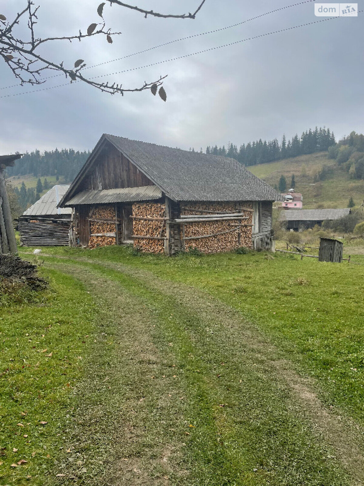 одноповерховий будинок, 102 кв. м, дерево та цегла. Продаж у Волосянці фото 1