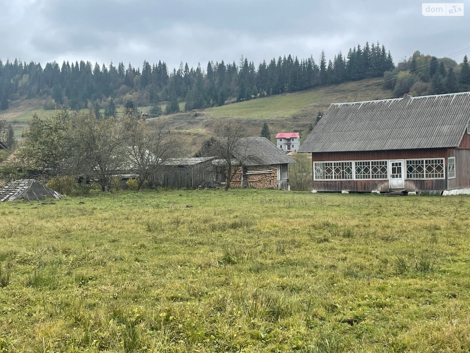 одноповерховий будинок, 102 кв. м, дерево та цегла. Продаж у Волосянці фото 1