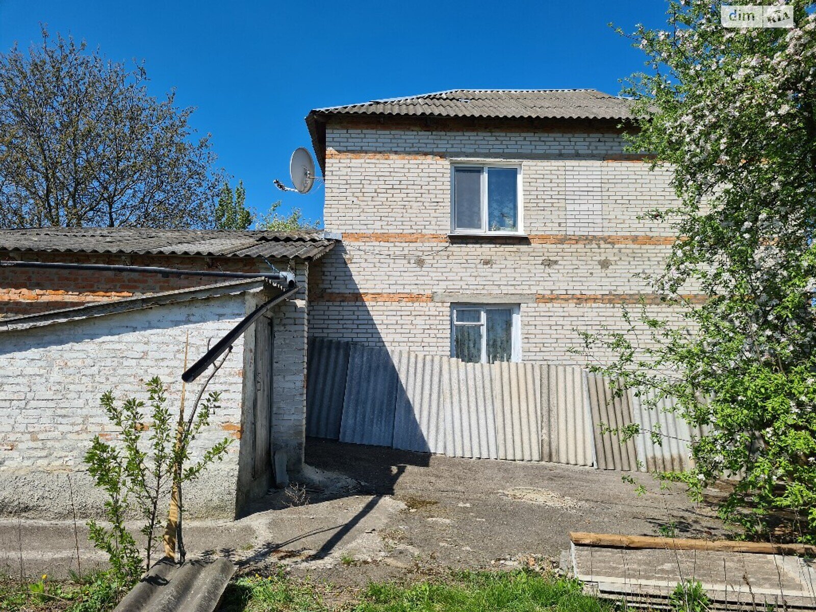 двухэтажный дом веранда, 122.1 кв. м, кирпич. Продажа в Сквире фото 1