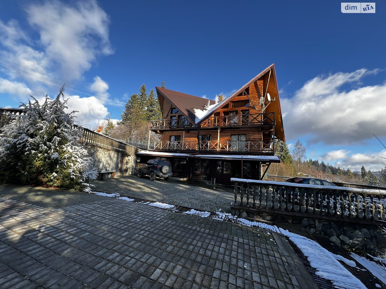 трехэтажный дом беседка, 461.9 кв. м, кирпич. Продажа в Славском фото 1 трехэтажный дом беседка, 461.9 кв. м, кирпич. Продажа в Славском фото 1