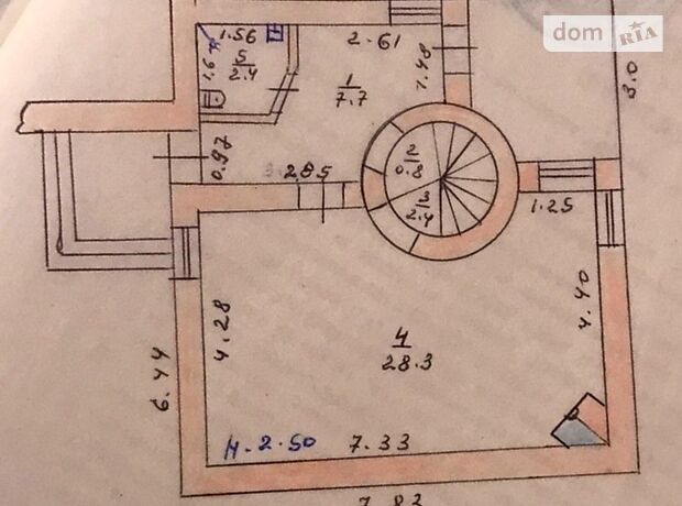 двоповерховий будинок з каміном, 95 кв. м, кирпич. Продаж в Святогірську (Донецька обл.) фото 1 двоповерховий будинок з каміном, 95 кв. м, кирпич. Продаж в Святогірську (Донецька обл.) фото 1