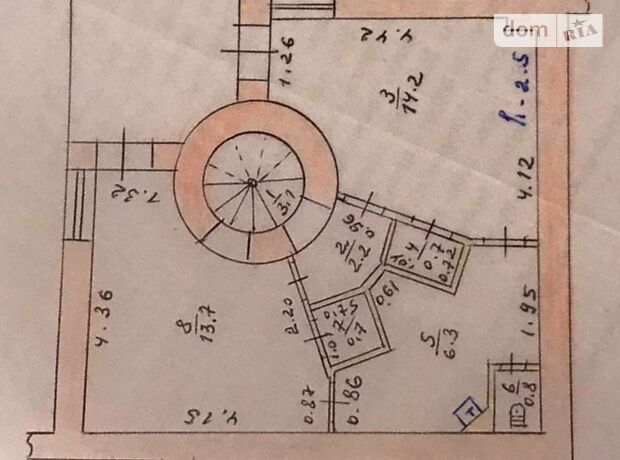 двоповерховий будинок з каміном, 95 кв. м, кирпич. Продаж в Святогірську (Донецька обл.) фото 1 двоповерховий будинок з каміном, 95 кв. м, кирпич. Продаж в Святогірську (Донецька обл.) фото 1