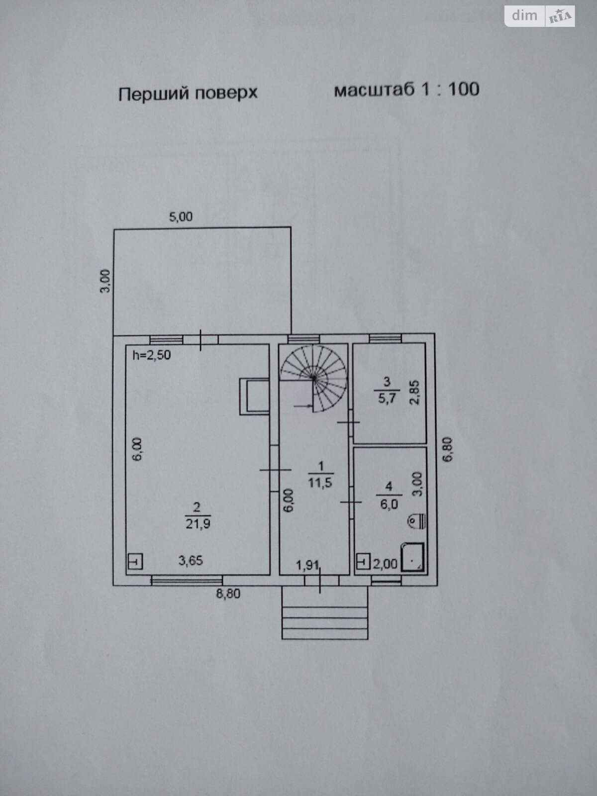 двоповерховий будинок з гаражем, 90.8 кв. м, газобетон. Продаж у Слободі фото 1