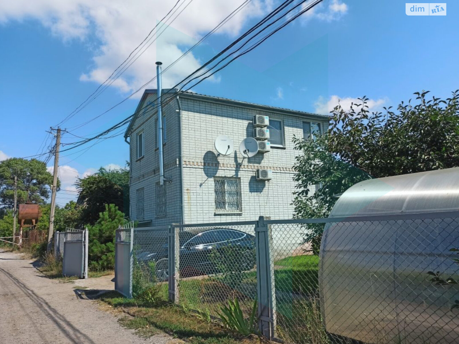 двухэтажный дом с верандой, 120 кв. м, кирпич. Продажа в Слобожанском фото 1