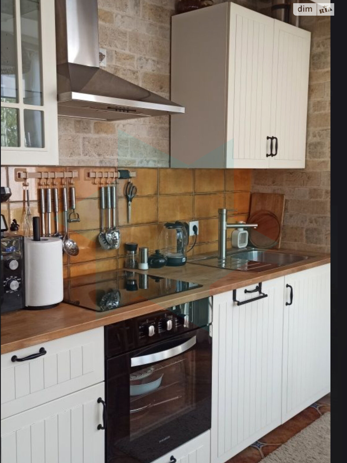 двухэтажный дом с верандой, 120 кв. м, кирпич. Продажа в Слобожанском фото 1