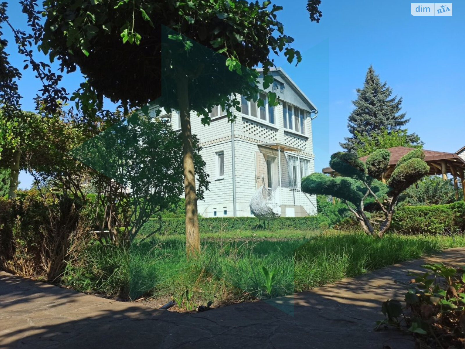 двухэтажный дом с верандой, 120 кв. м, кирпич. Продажа в Слобожанском фото 1