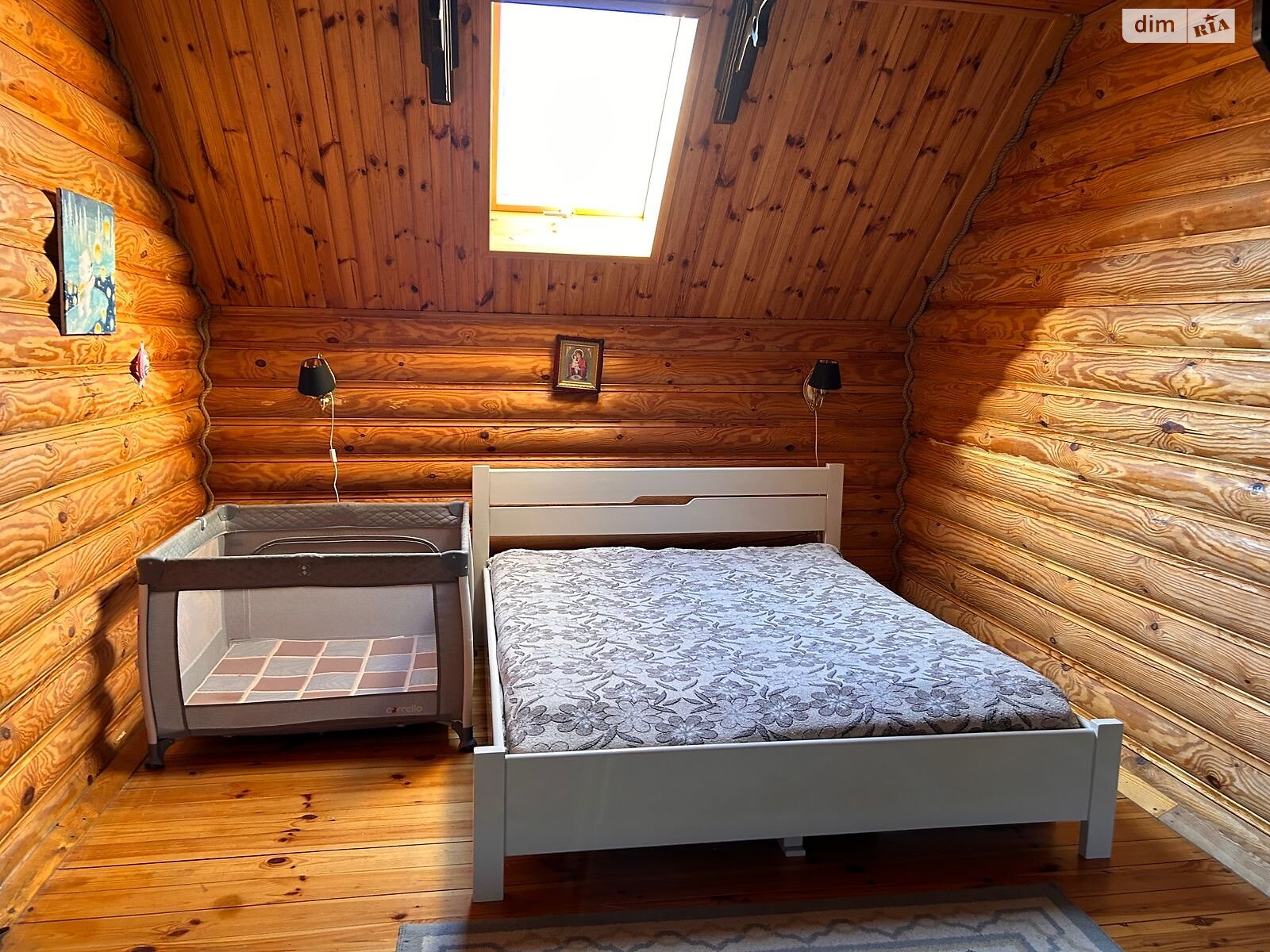 двоповерховий будинок з меблями, 120 кв. м, зруб. Продаж у Смиківці фото 1