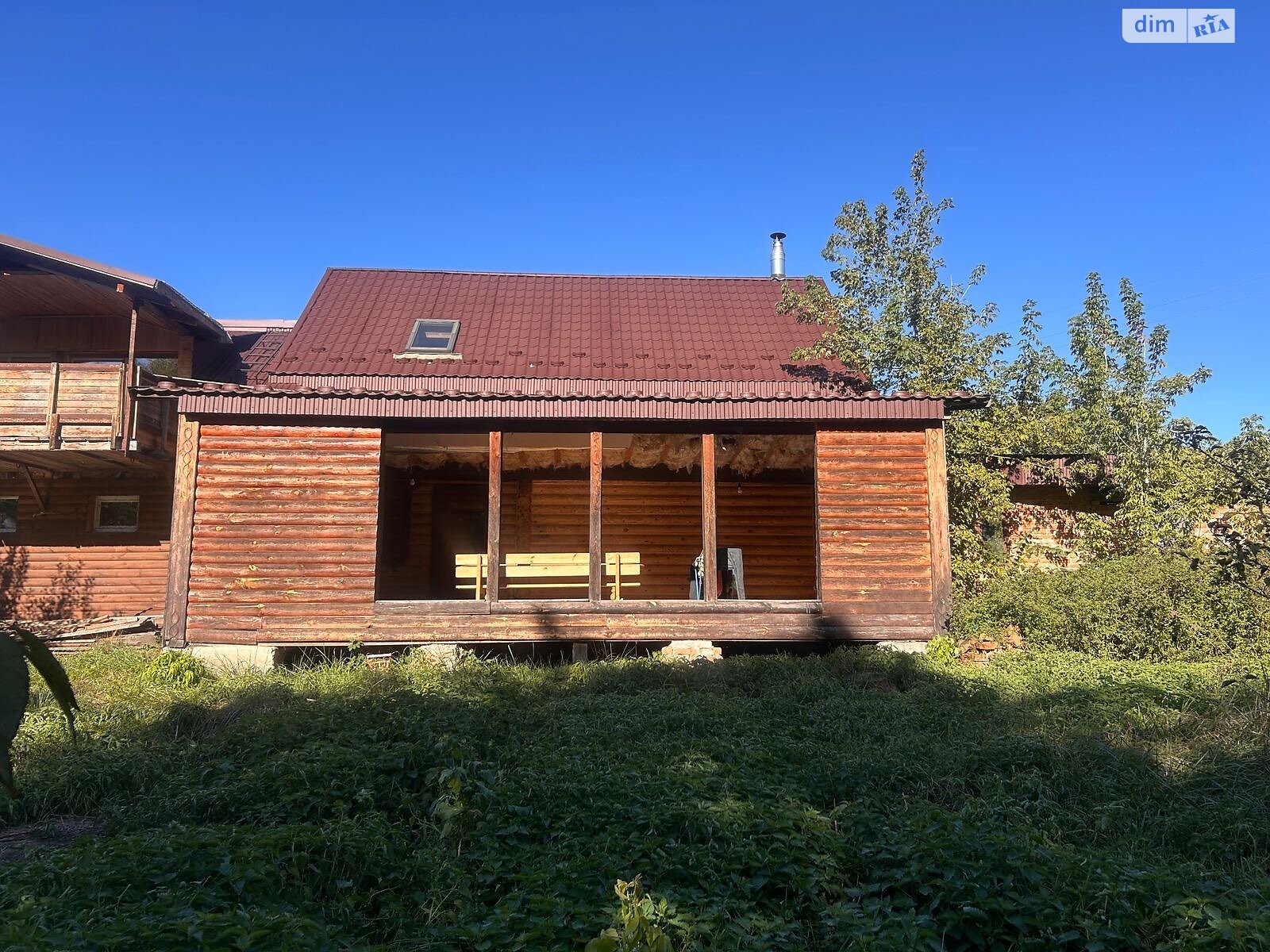 двоповерховий будинок з меблями, 120 кв. м, зруб. Продаж у Смиківці фото 1