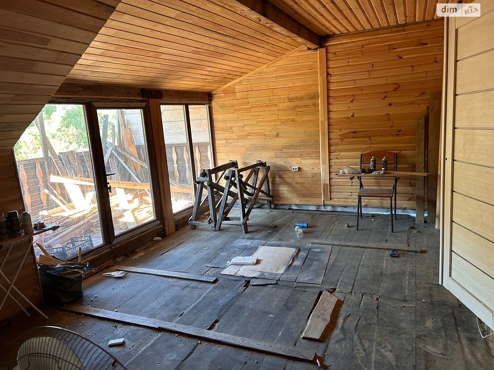 двоповерховий будинок з меблями, 120 кв. м, зруб. Продаж у Смиківці фото 1