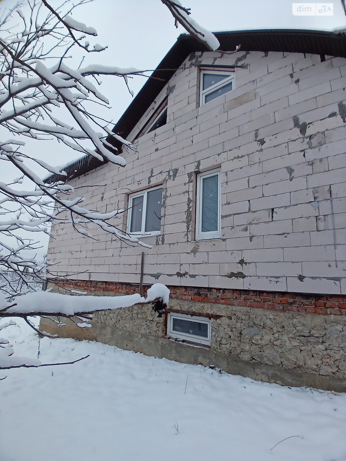 двоповерховий будинок, 180 кв. м, піноблок. Продаж у Смиківці фото 1 двоповерховий будинок, 180 кв. м, піноблок. Продаж у Смиківці фото 1