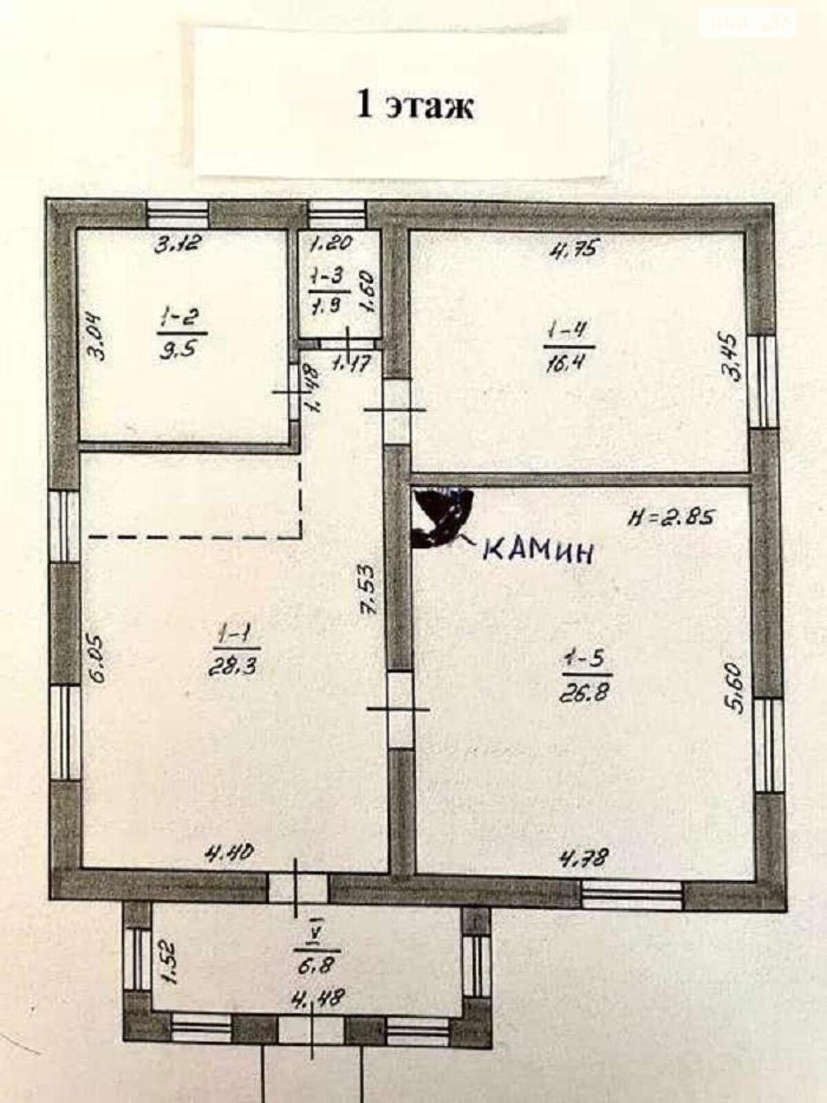 трехэтажный дом, 275 кв. м, кирпич. Продажа в Софиевской Борщаговке фото 1