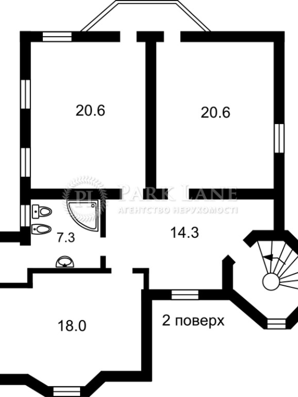 трехэтажный дом веранда, 420 кв. м, кирпич. Продажа в Софиевской Борщаговке фото 1