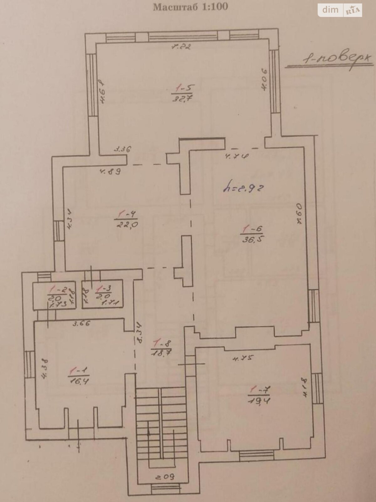 трехэтажный дом с гаражом, 490.5 кв. м, кирпич. Продажа в Сокольниках фото 1