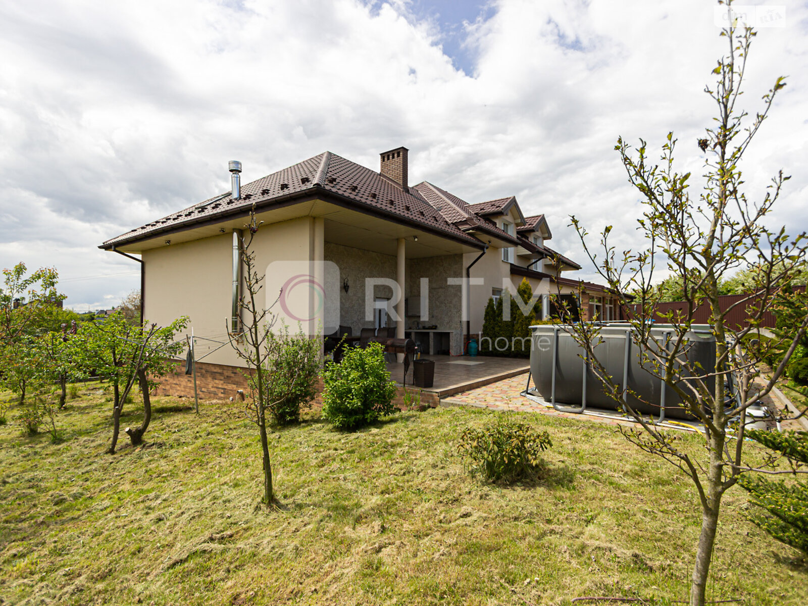 двухэтажный дом с верандой, 320 кв. м, кирпич. Продажа в Сокольниках фото 1 двухэтажный дом с верандой, 320 кв. м, кирпич. Продажа в Сокольниках фото 1
