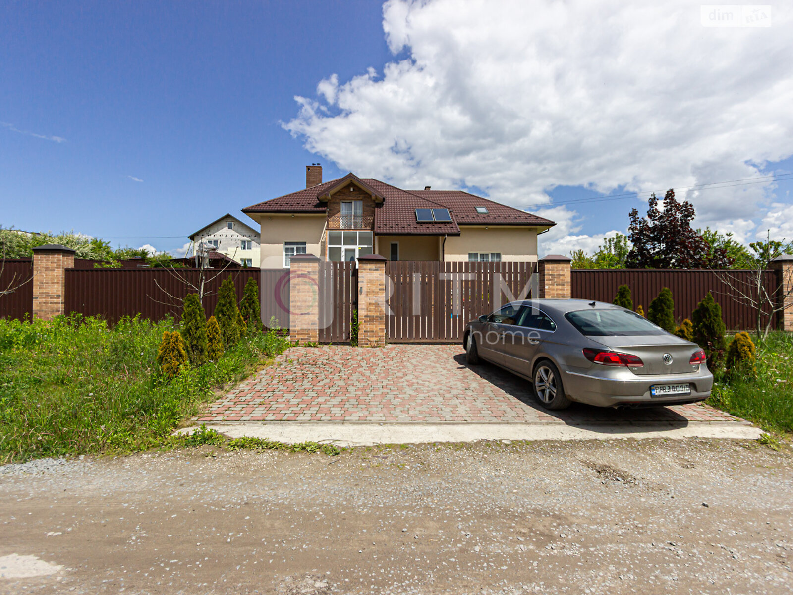 двухэтажный дом с верандой, 320 кв. м, кирпич. Продажа в Сокольниках фото 1 двухэтажный дом с верандой, 320 кв. м, кирпич. Продажа в Сокольниках фото 1