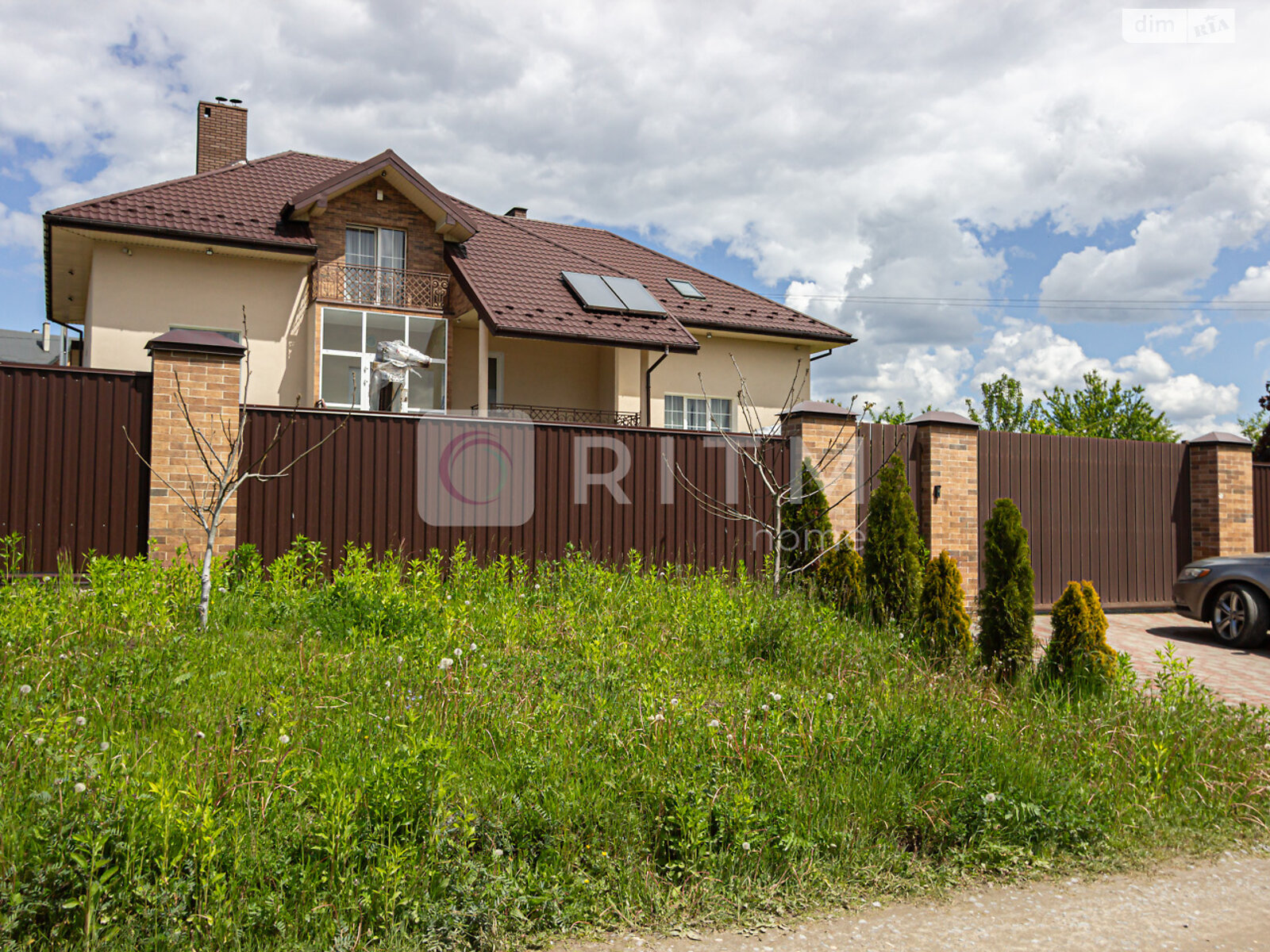 двухэтажный дом с верандой, 320 кв. м, кирпич. Продажа в Сокольниках фото 1 двухэтажный дом с верандой, 320 кв. м, кирпич. Продажа в Сокольниках фото 1