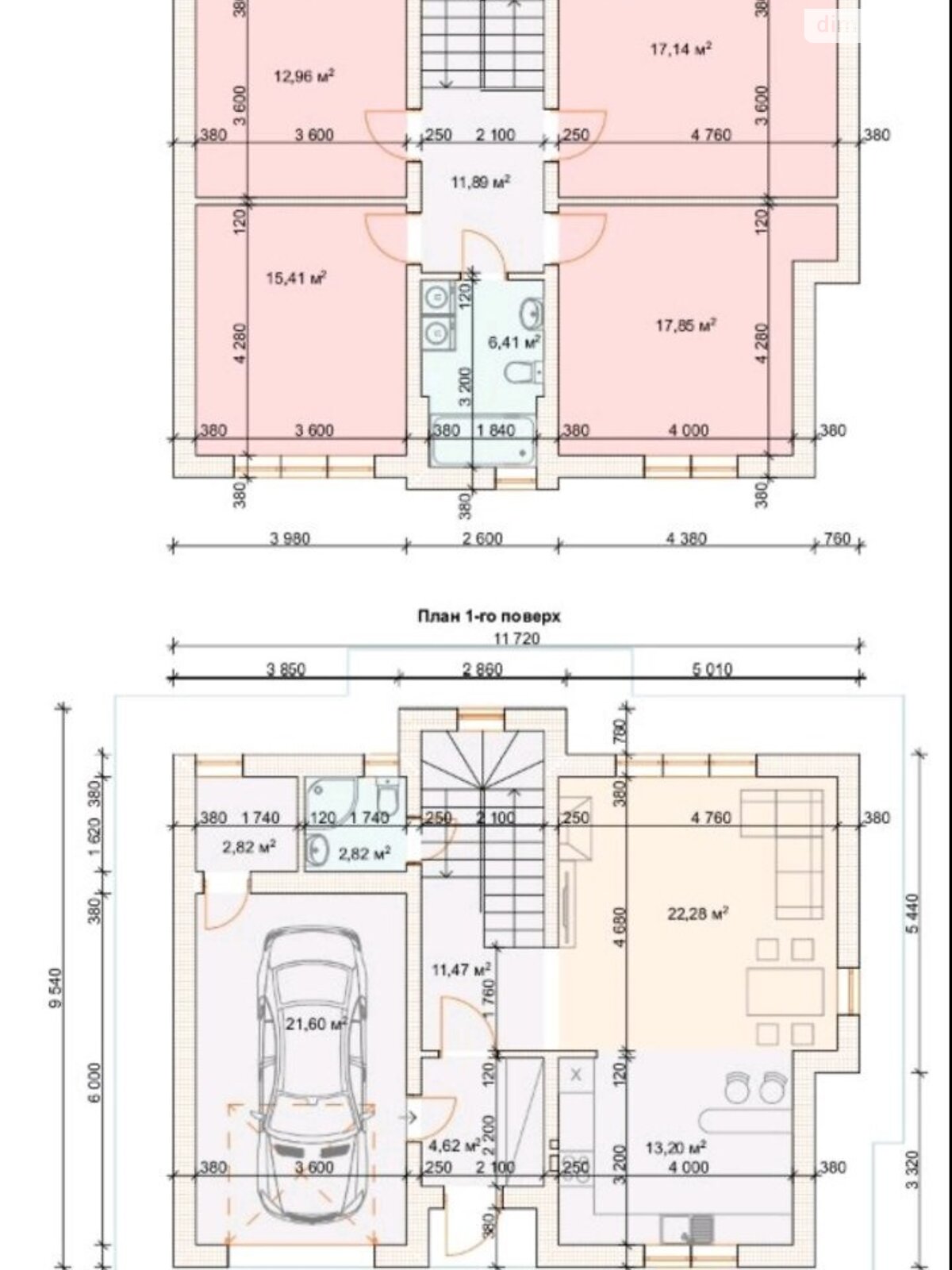 двухэтажный дом с гаражом, 160 кв. м, кирпич. Продажа в Сокольниках фото 1