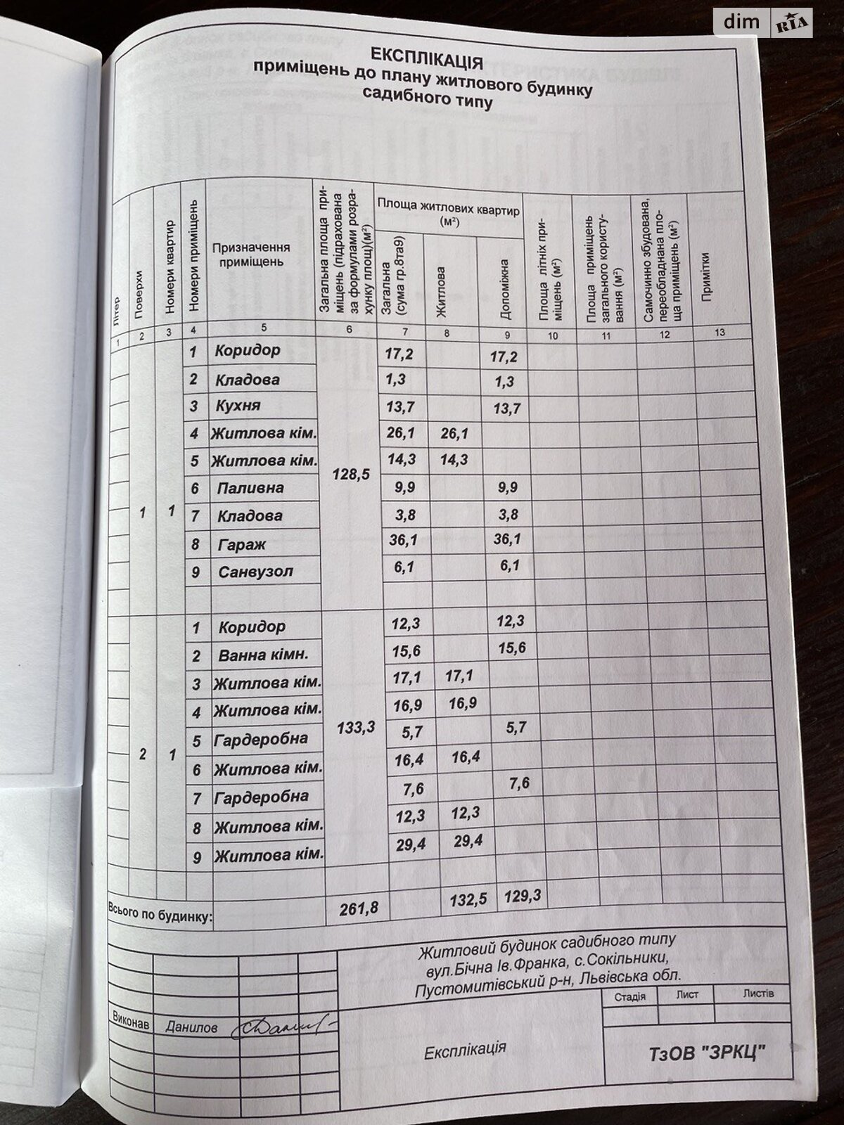 двоповерховий будинок з гаражем, 261.8 кв. м, цегла. Продаж у Сокільниках фото 1