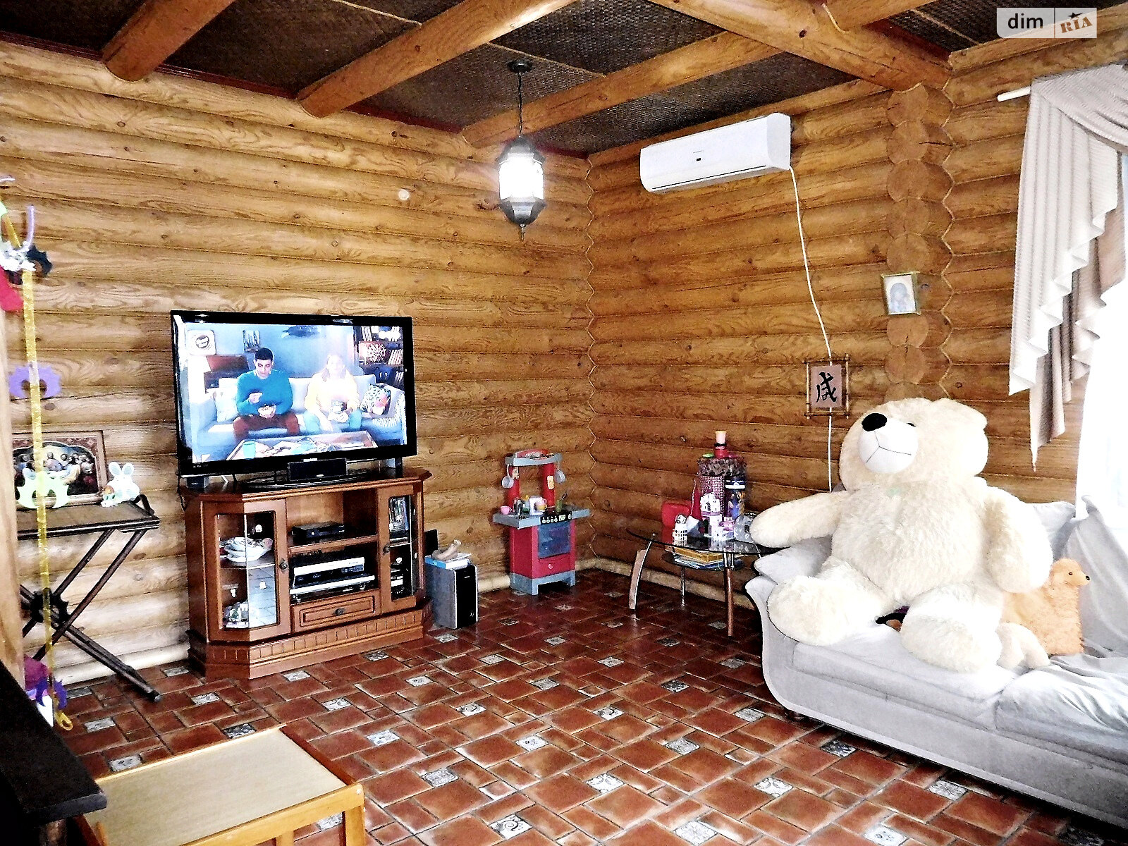 двоповерховий будинок з гаражем, 164 кв. м, сруб. Продаж у Сонячне фото 1 двоповерховий будинок з гаражем, 164 кв. м, сруб. Продаж у Сонячне фото 1