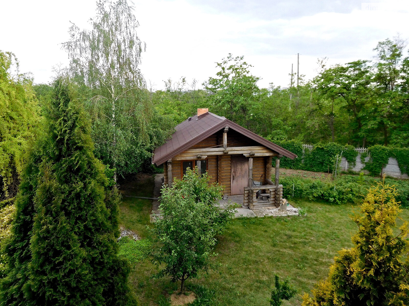 двоповерховий будинок з гаражем, 164 кв. м, сруб. Продаж у Сонячне фото 1 двоповерховий будинок з гаражем, 164 кв. м, сруб. Продаж у Сонячне фото 1