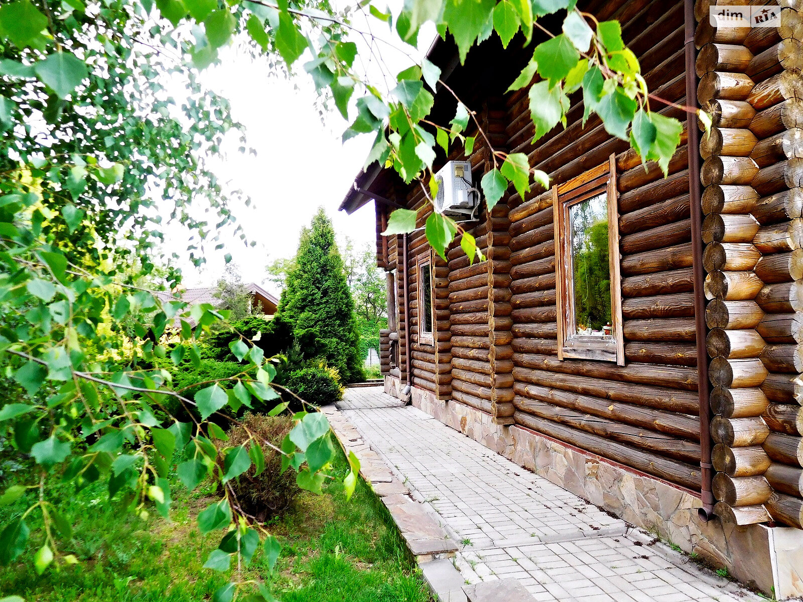 двоповерховий будинок з гаражем, 164 кв. м, сруб. Продаж у Сонячне фото 1 двоповерховий будинок з гаражем, 164 кв. м, сруб. Продаж у Сонячне фото 1