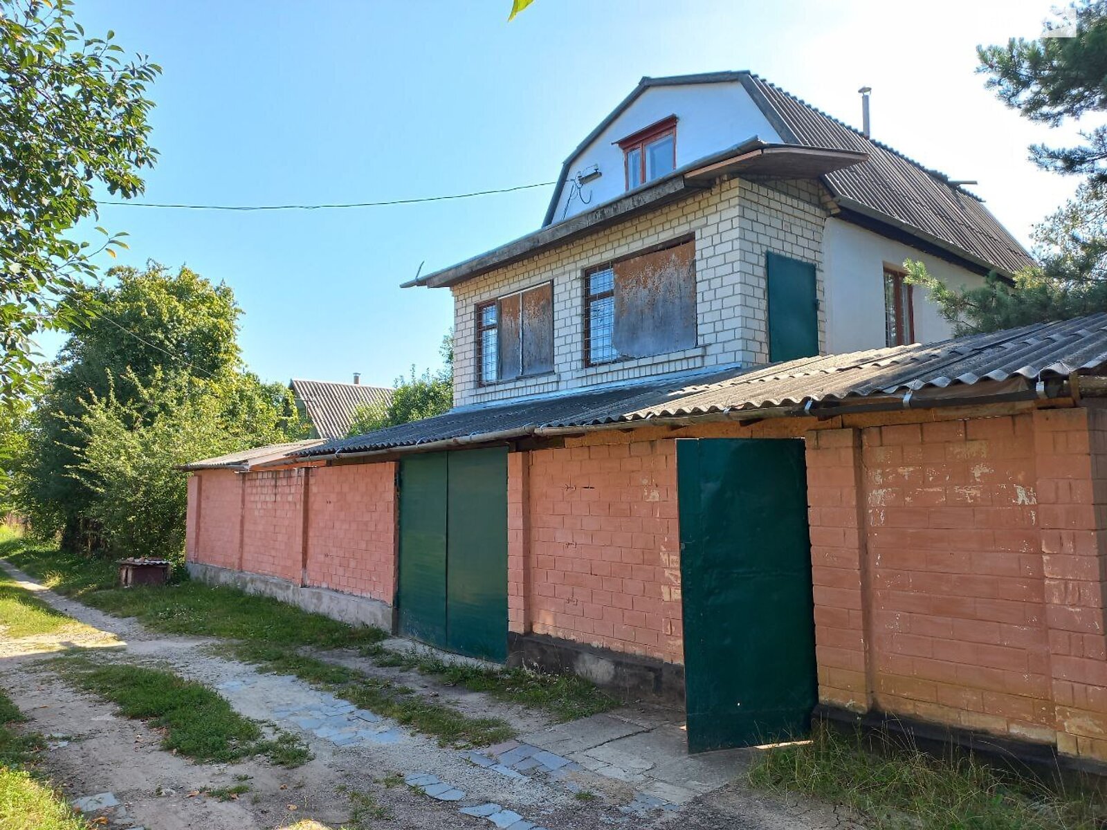 двоповерховий будинок з гаражем, 110.5 кв. м, цегла. Продаж у Сонячне фото 1 двоповерховий будинок з гаражем, 110.5 кв. м, цегла. Продаж у Сонячне фото 1
