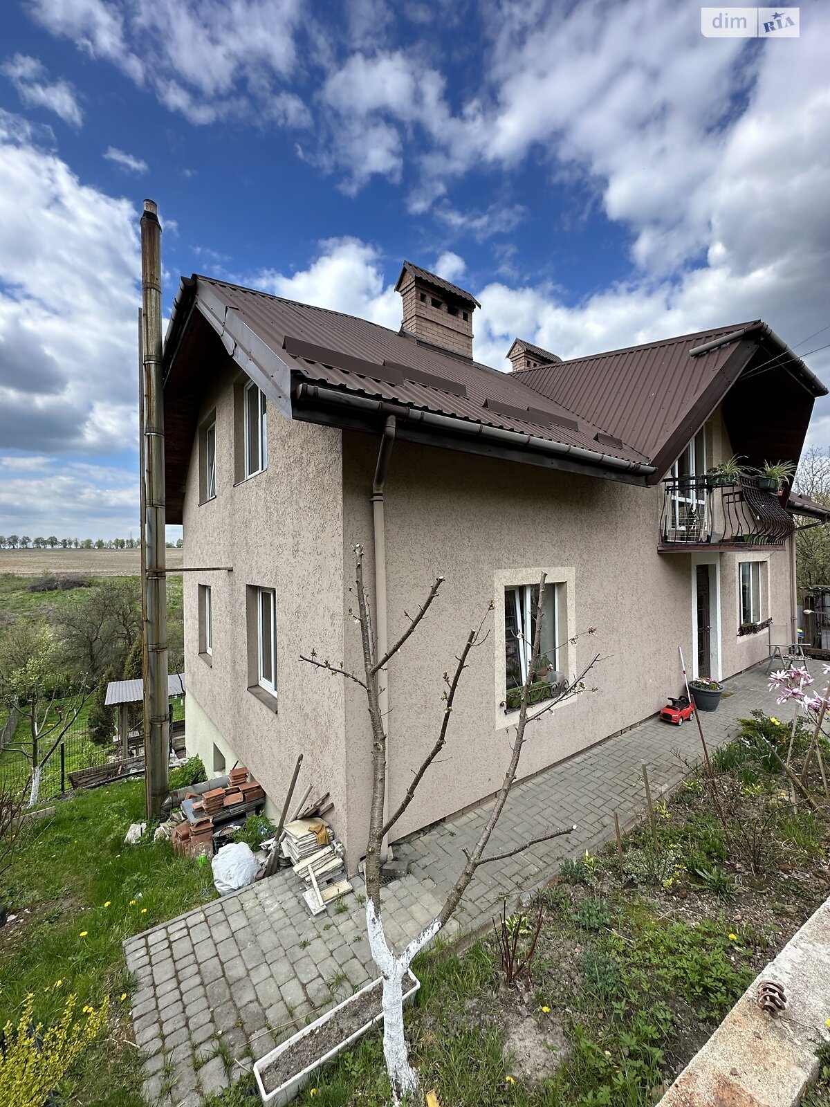 двоповерховий будинок бесідка, 253.1 кв. м, цегла. Продаж у Солонці фото 1