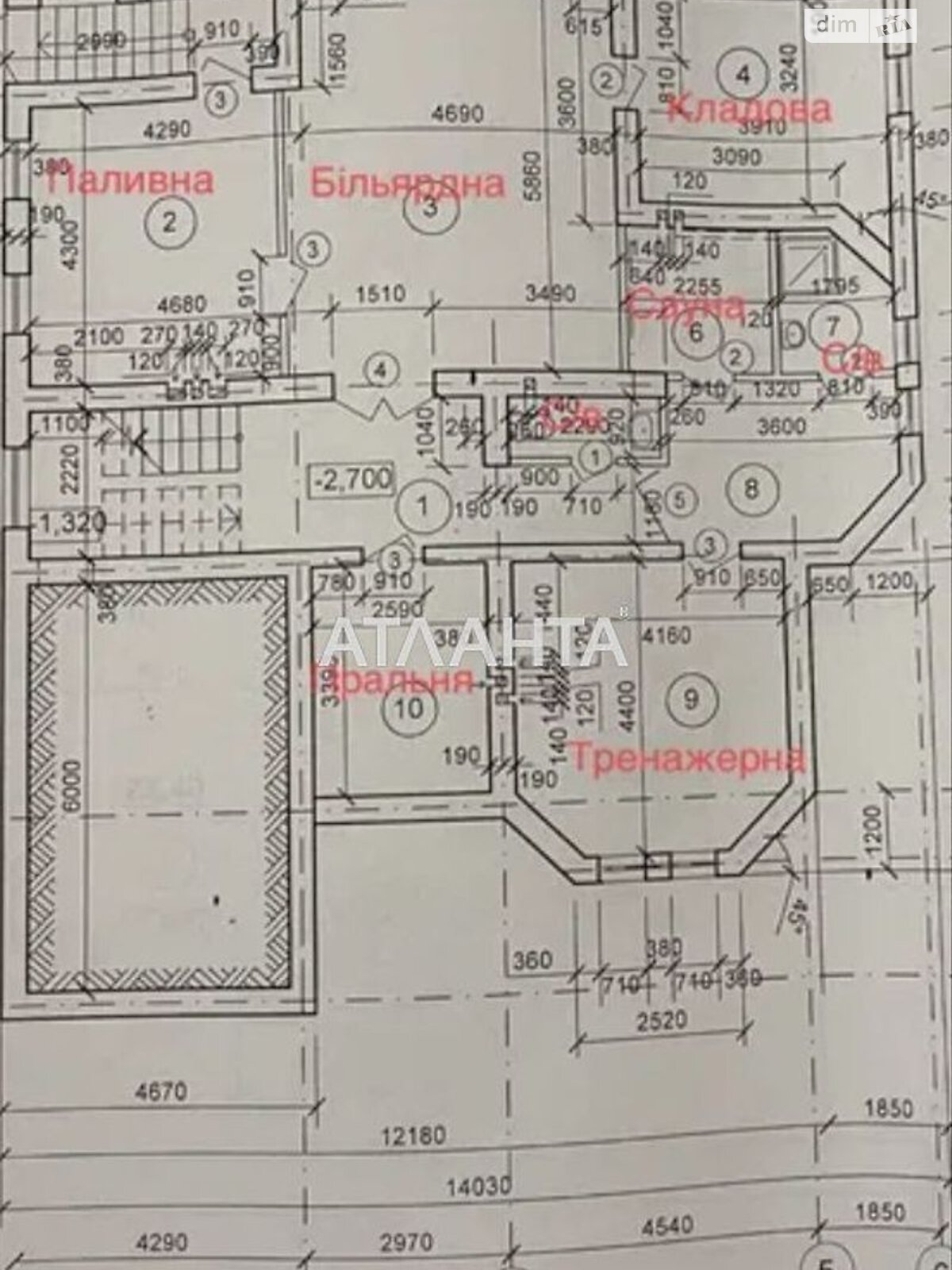 трехэтажный дом беседка, 300 кв. м, кирпич. Продажа в Солонке фото 1