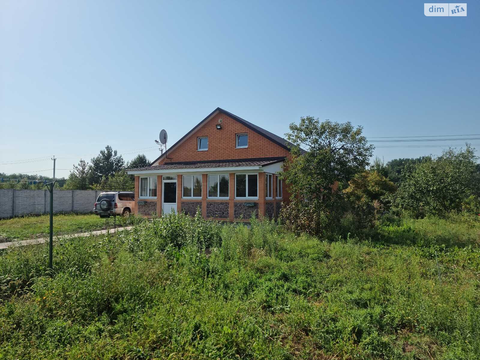 одноэтажный дом с верандой, 99.5 кв. м, кирпич. Продажа в Сошникове фото 1