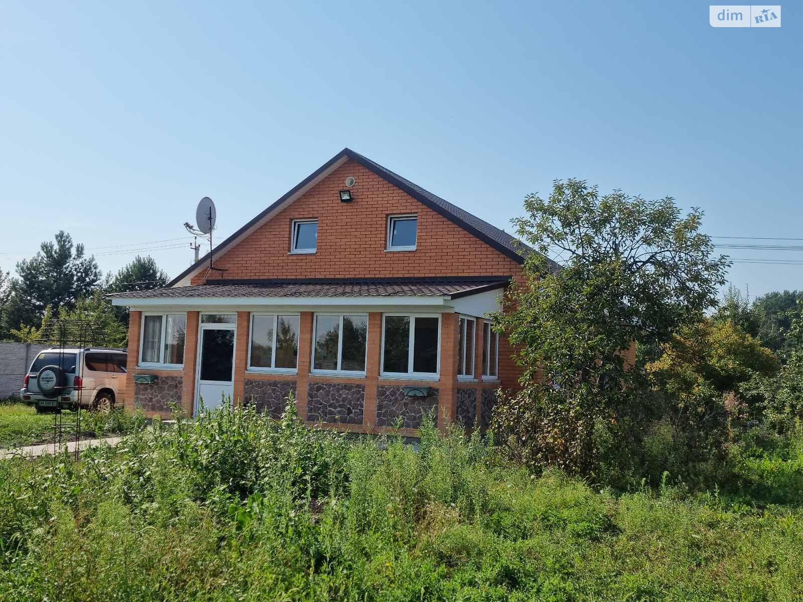 одноэтажный дом с верандой, 99.5 кв. м, кирпич. Продажа в Сошникове фото 1