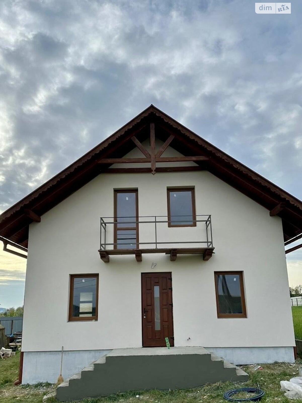 двухэтажный дом, 116.8 кв. м, пеноблок. Продажа в Среднем фото 1 двухэтажный дом, 116.8 кв. м, пеноблок. Продажа в Среднем фото 1