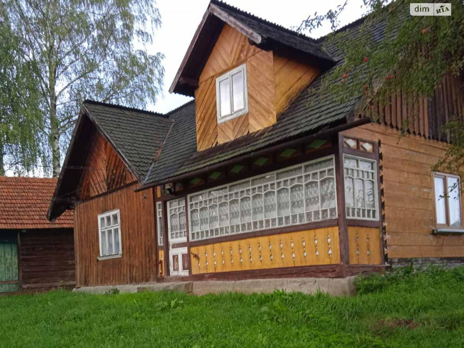 одноповерховий будинок з верандою, 57.3 кв. м, брус. Продаж у Середньому Березові фото 1 одноповерховий будинок з верандою, 57.3 кв. м, брус. Продаж у Середньому Березові фото 1