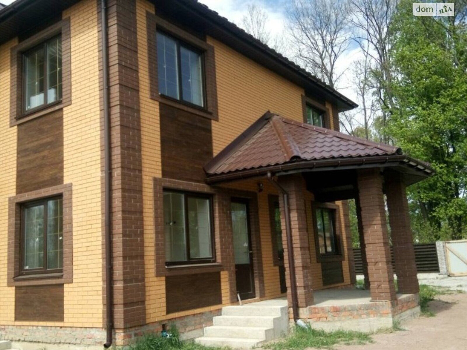 двухэтажный дом веранда, 192 кв. м, газобетон. Продажа в Станишовке фото 1