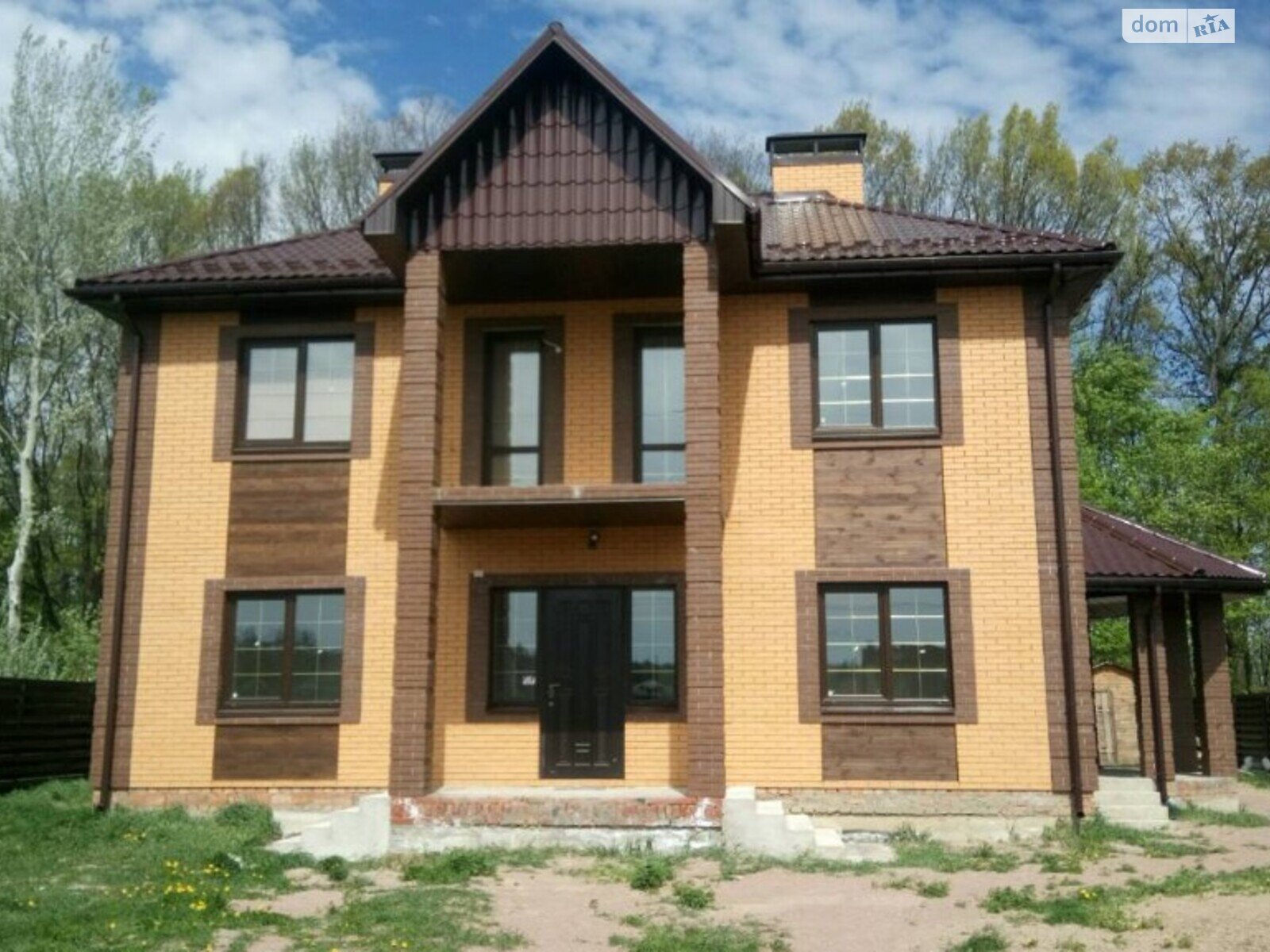 двухэтажный дом веранда, 192 кв. м, газобетон. Продажа в Станишовке фото 1