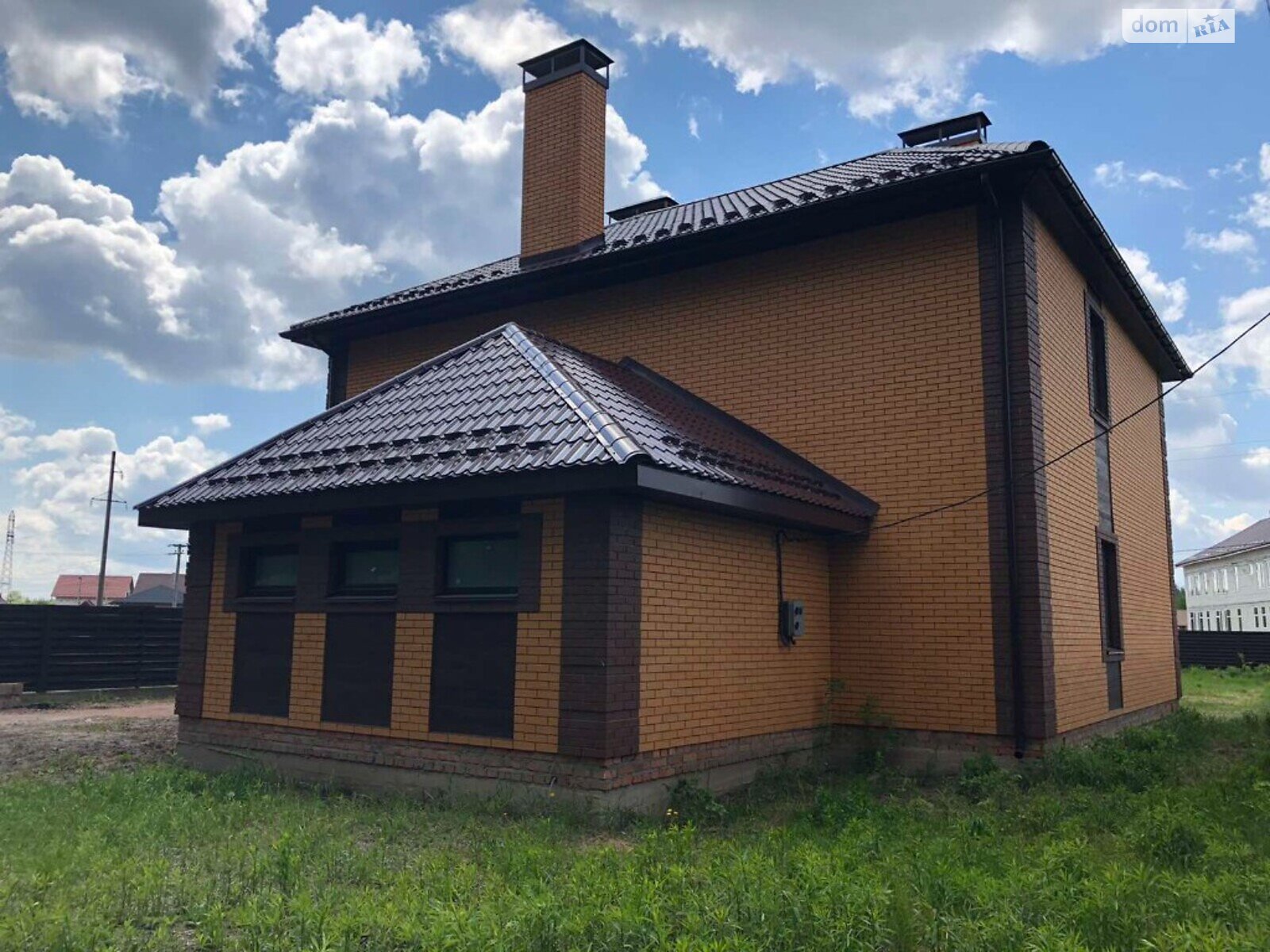 двухэтажный дом веранда, 192 кв. м, газобетон. Продажа в Станишовке фото 1