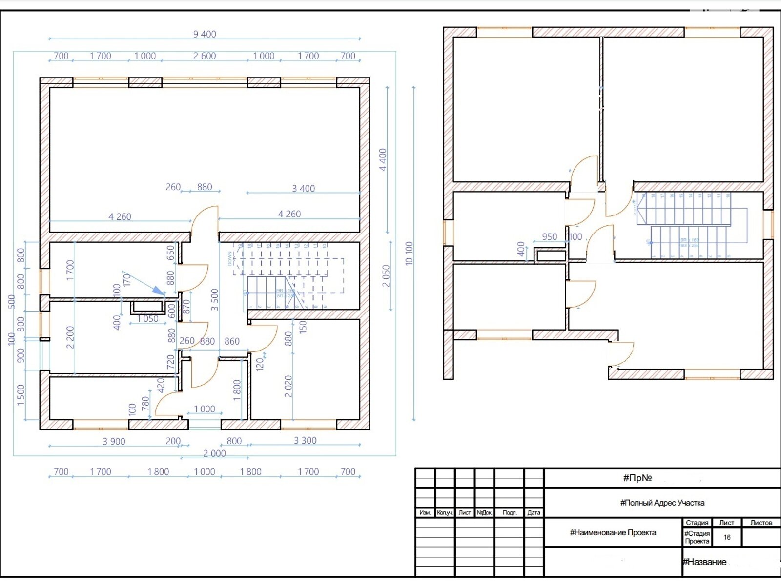 двухэтажный дом, 170 кв. м, пеноблок. Продажа в Старых Петровцах фото 1
