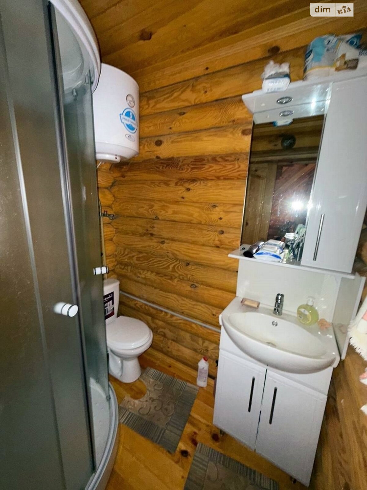 двоповерховий будинок з балконом, 70 кв. м, зруб. Продаж у Старому Білоусі фото 1